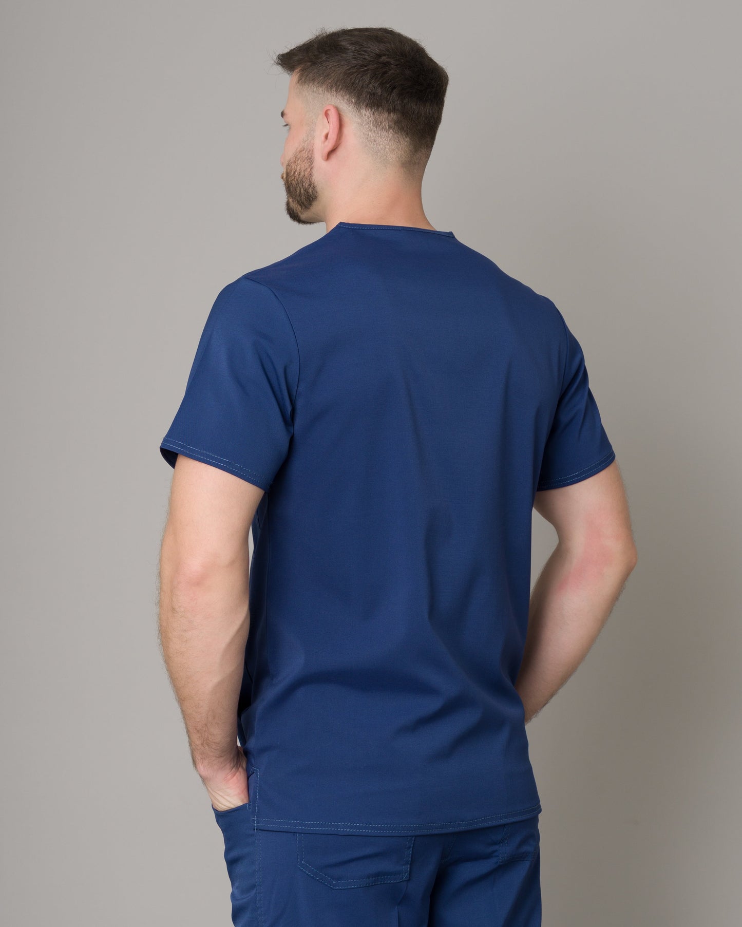 Scrub Allynta SV-02 Azul Navy - Chaqueta