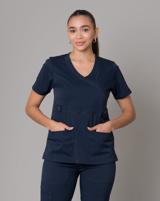 Scrub Allynta SD-03 Azul Marino - Chaqueta