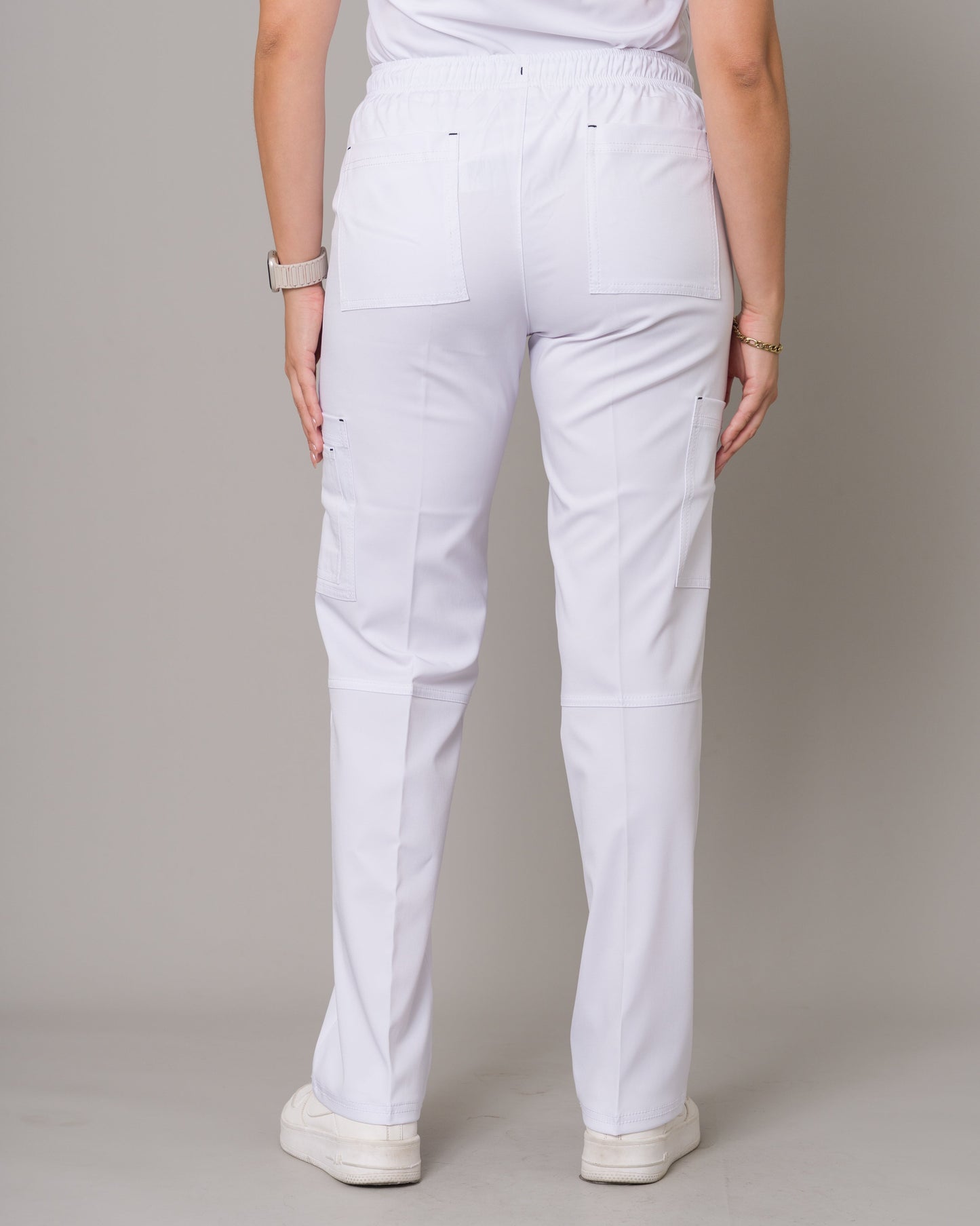 Scrub Allynta SD-05 Blanco - Pantalón