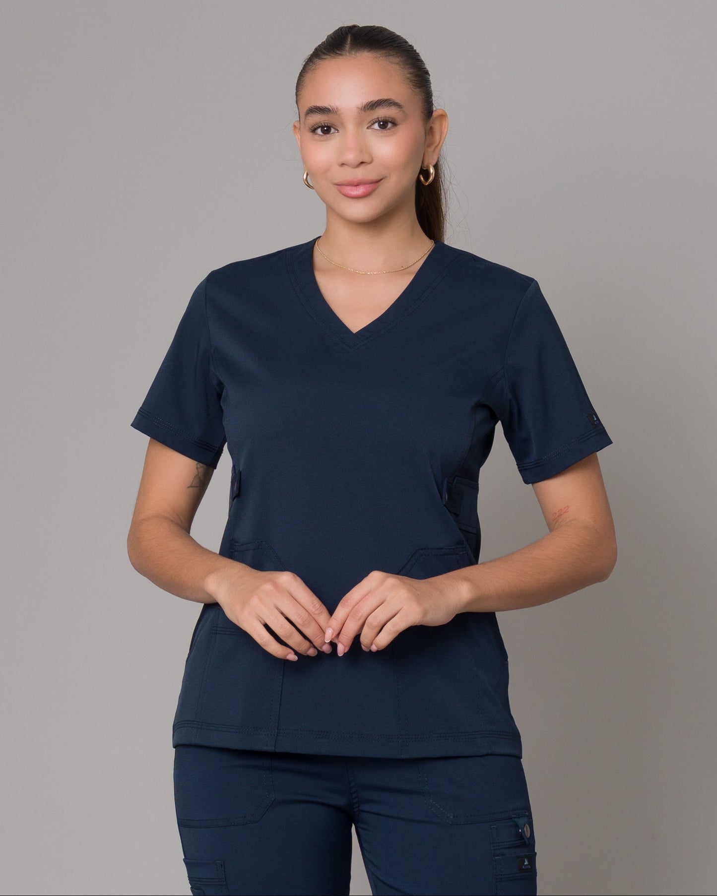 Scrub Allynta SD-04 Azul Marino - Chaqueta