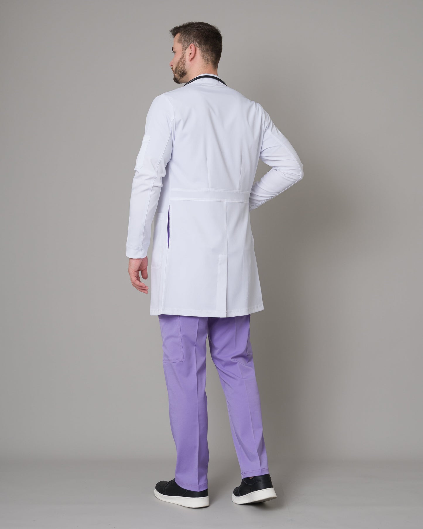 Bata Médica Allynta D2 Blanco (hombre)