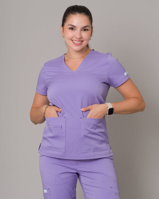 Scrub Allynta SD-05 Lila - Chaqueta