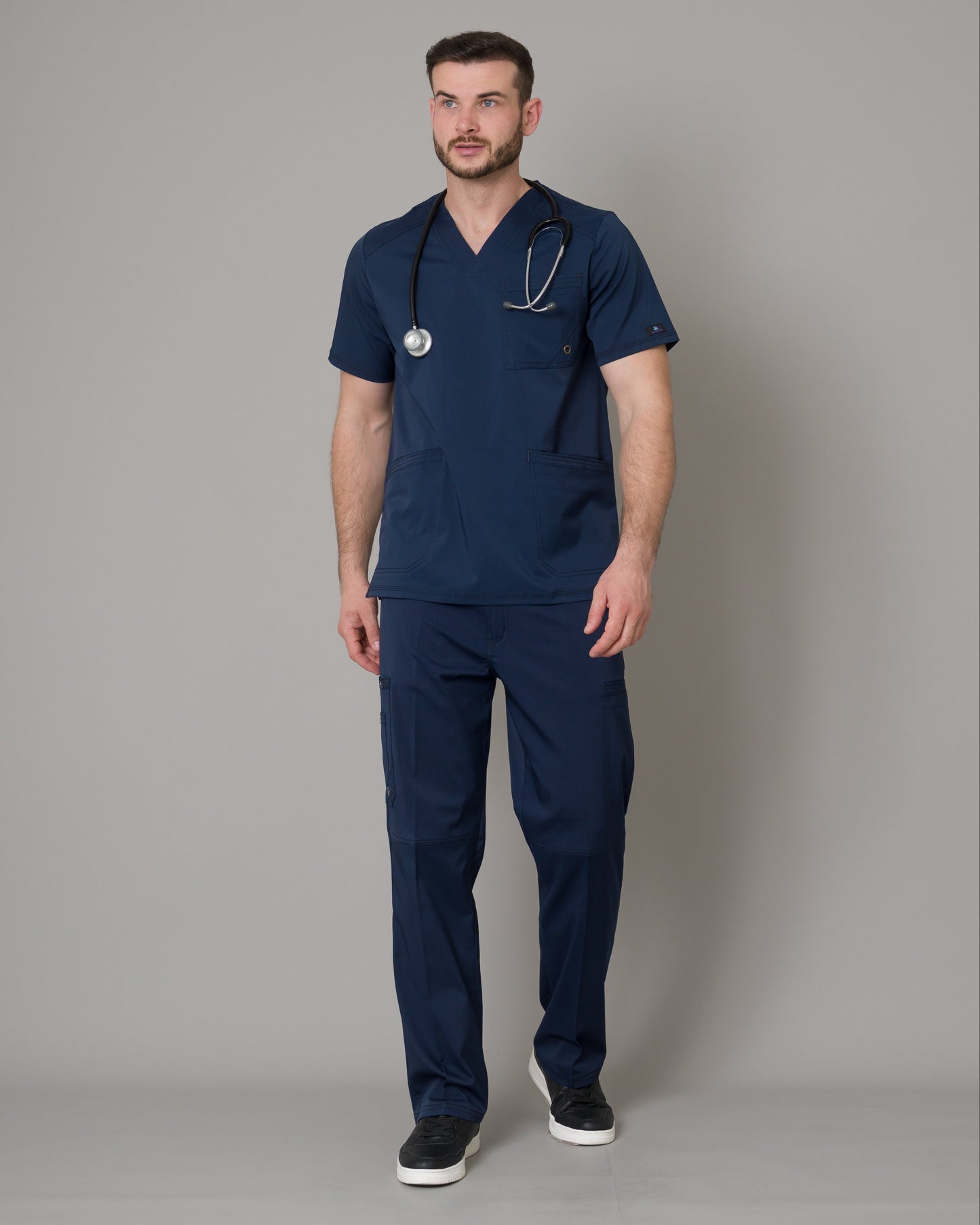 Scrub Allynta SV-01 Azul Marino - Chaqueta