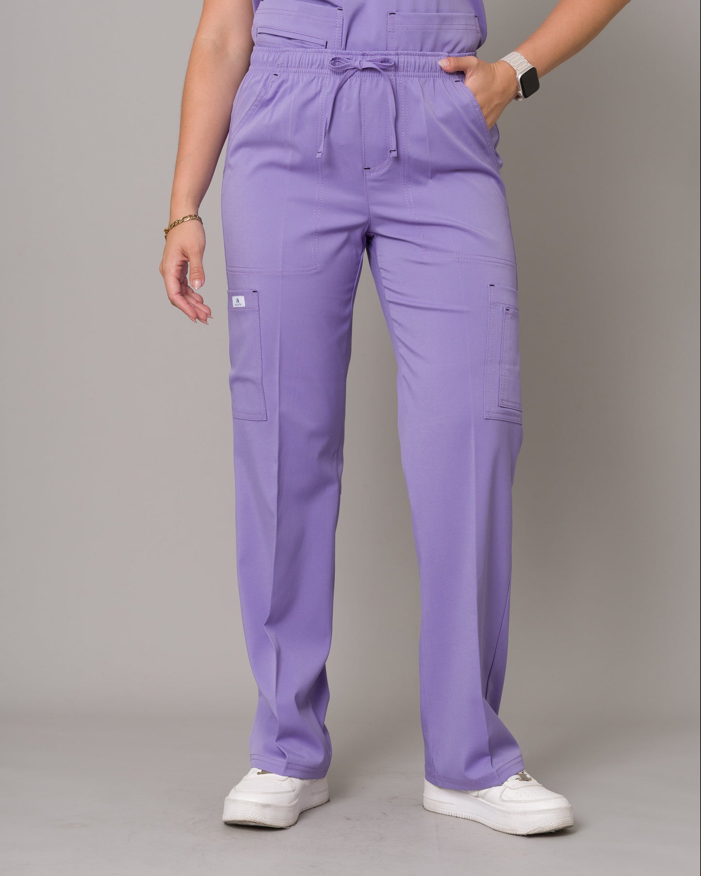 Scrub Allynta SD-05 Lila - Pantalón