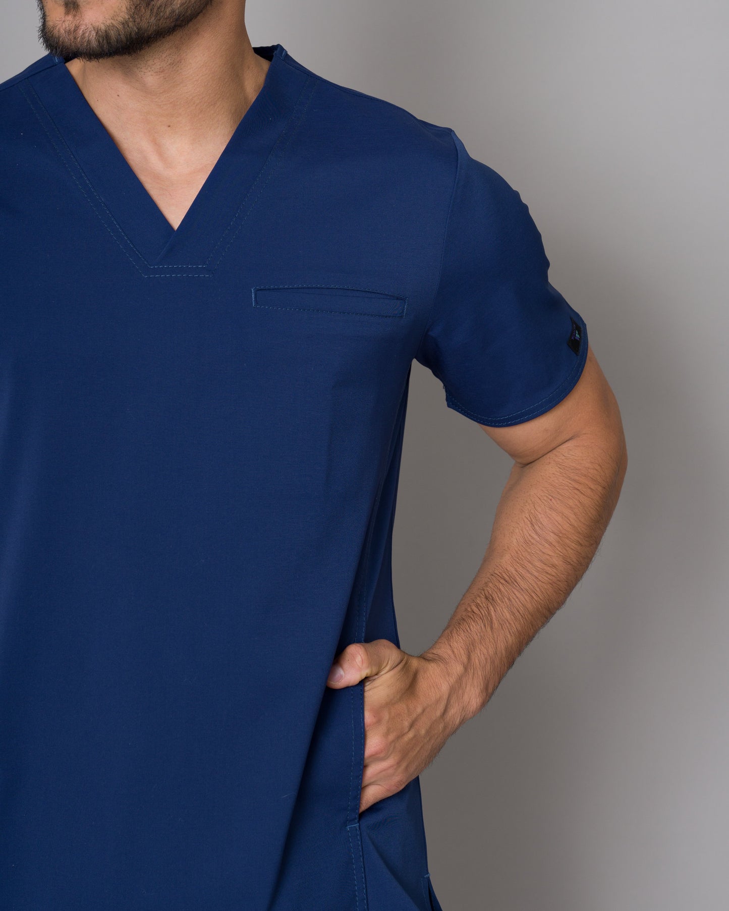 Scrub Allynta SV-02 Azul Navy - Chaqueta