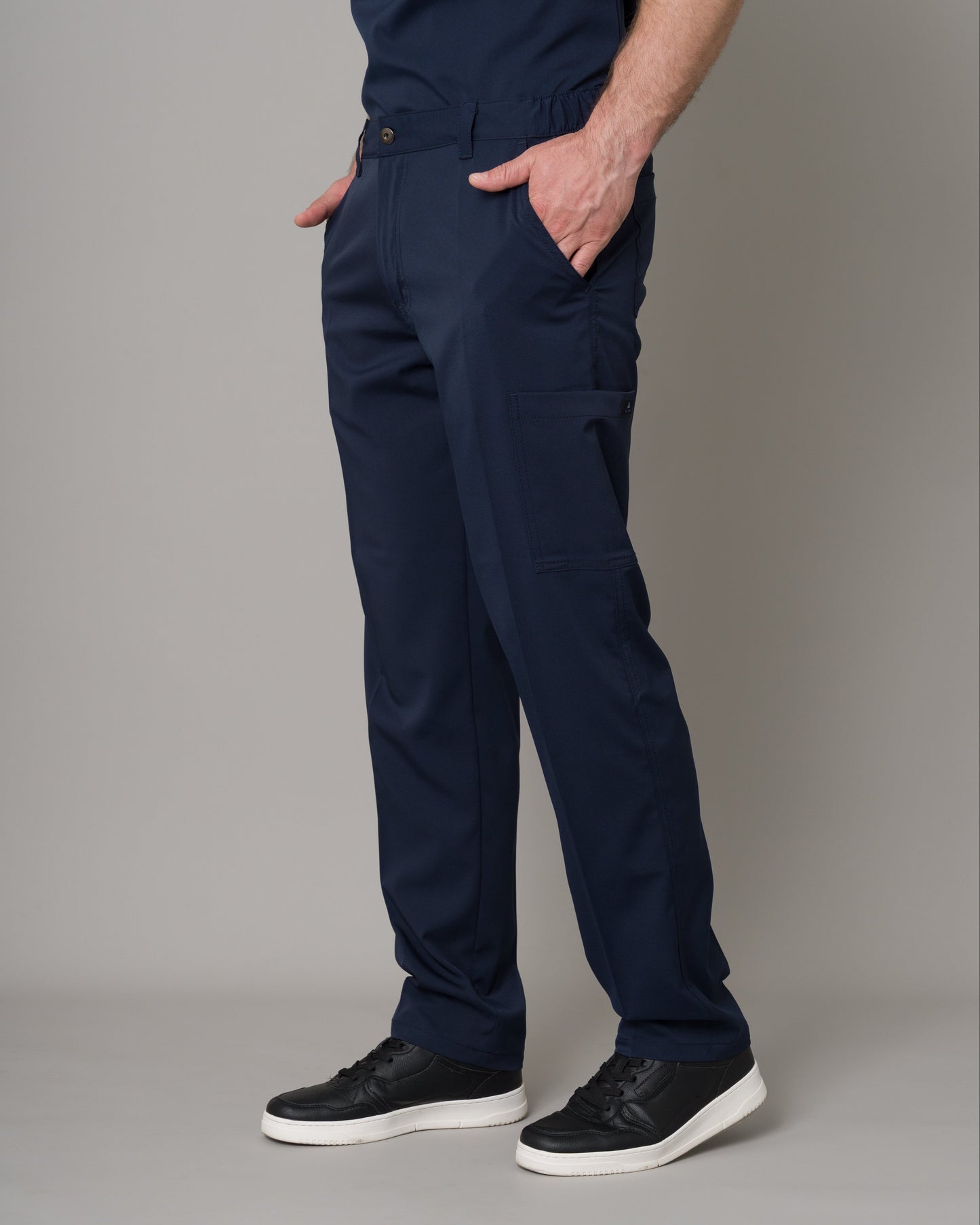 Scrub Allynta Camisero Azul Marino - Pantalón