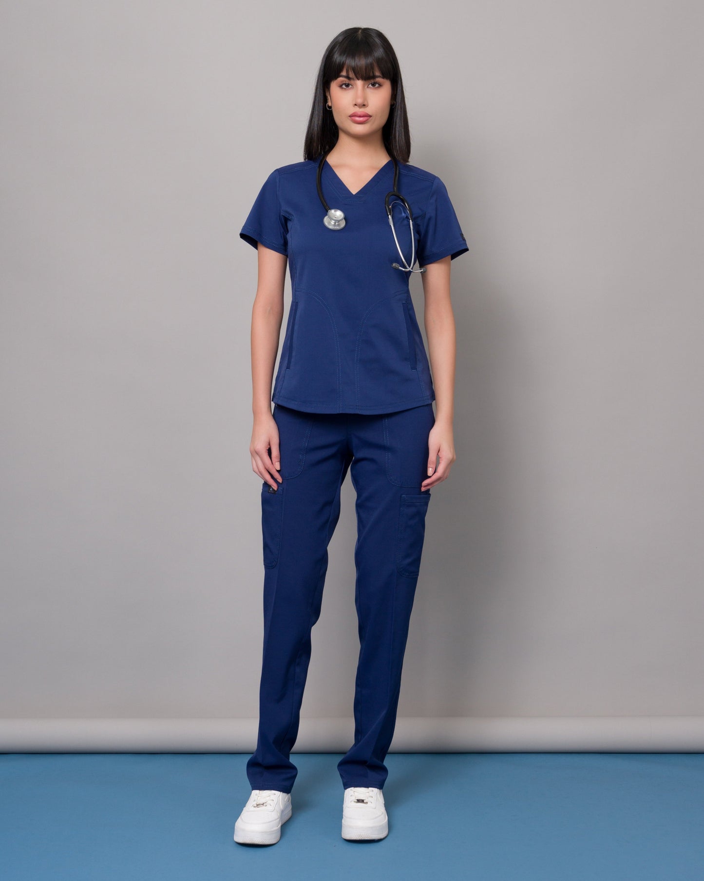 Scrub Allynta SD-02 Azul Navy - Chaqueta