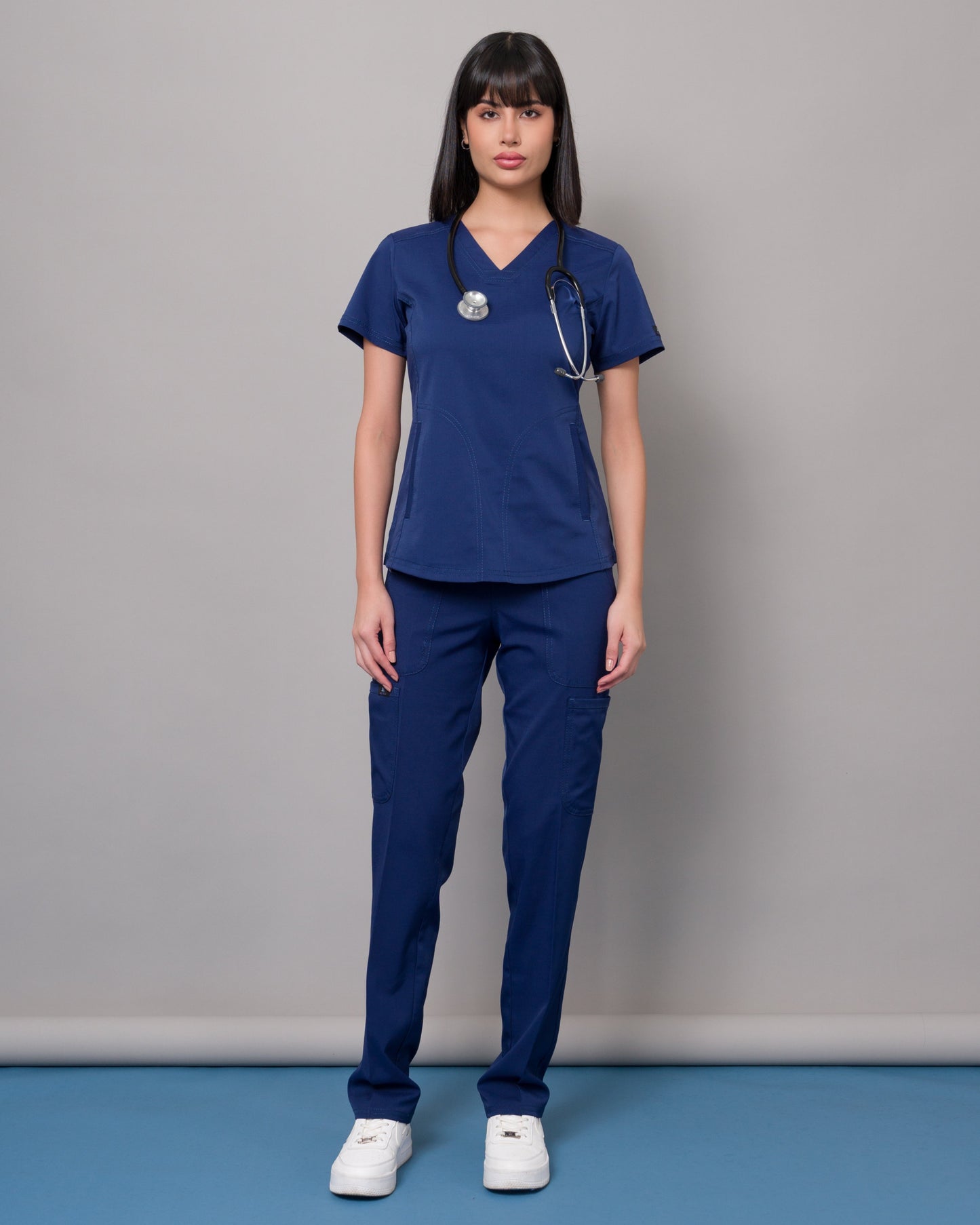 Scrub Allynta SD-02 Azul Navy - Pantalón