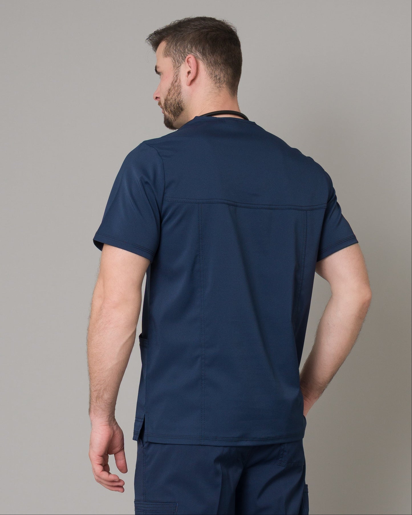 Scrub Allynta SV-01 Azul Marino - Chaqueta