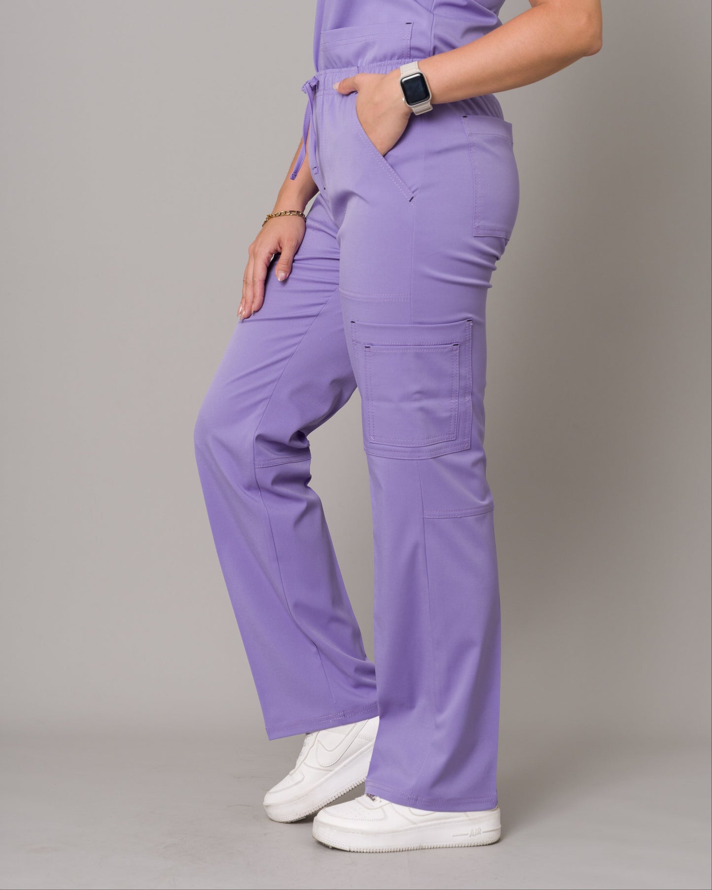 Scrub Allynta SD-05 Lila - Pantalón