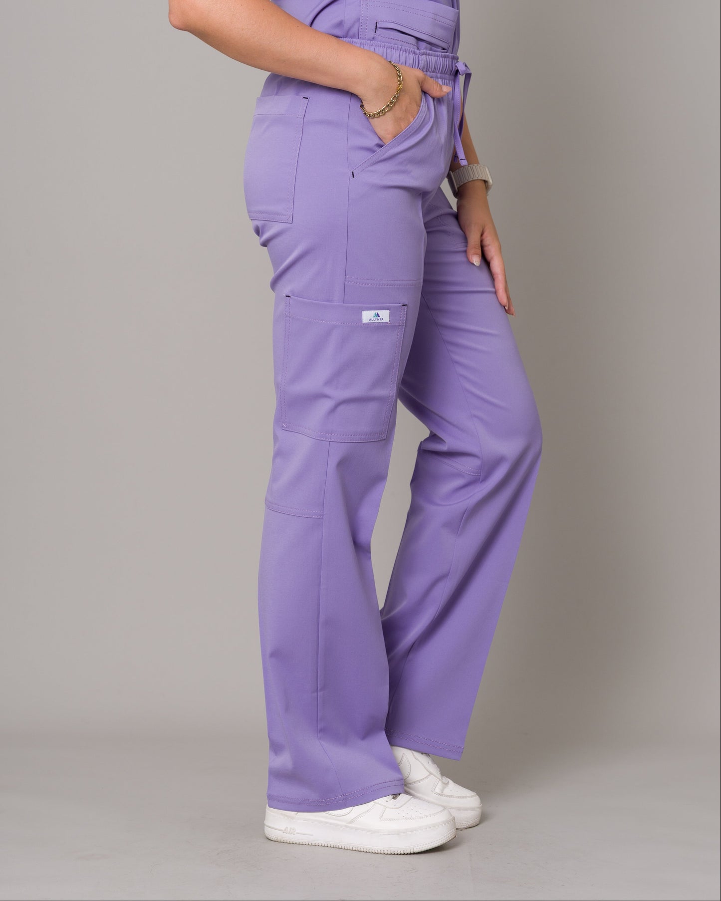 Scrub Allynta SD-05 Lila - Pantalón