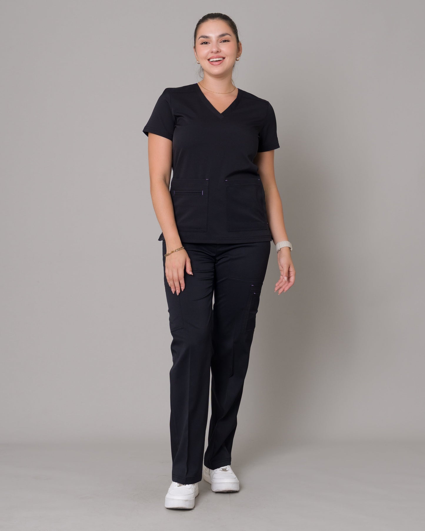 Scrub Allynta SD-05 Negro - Pantalón