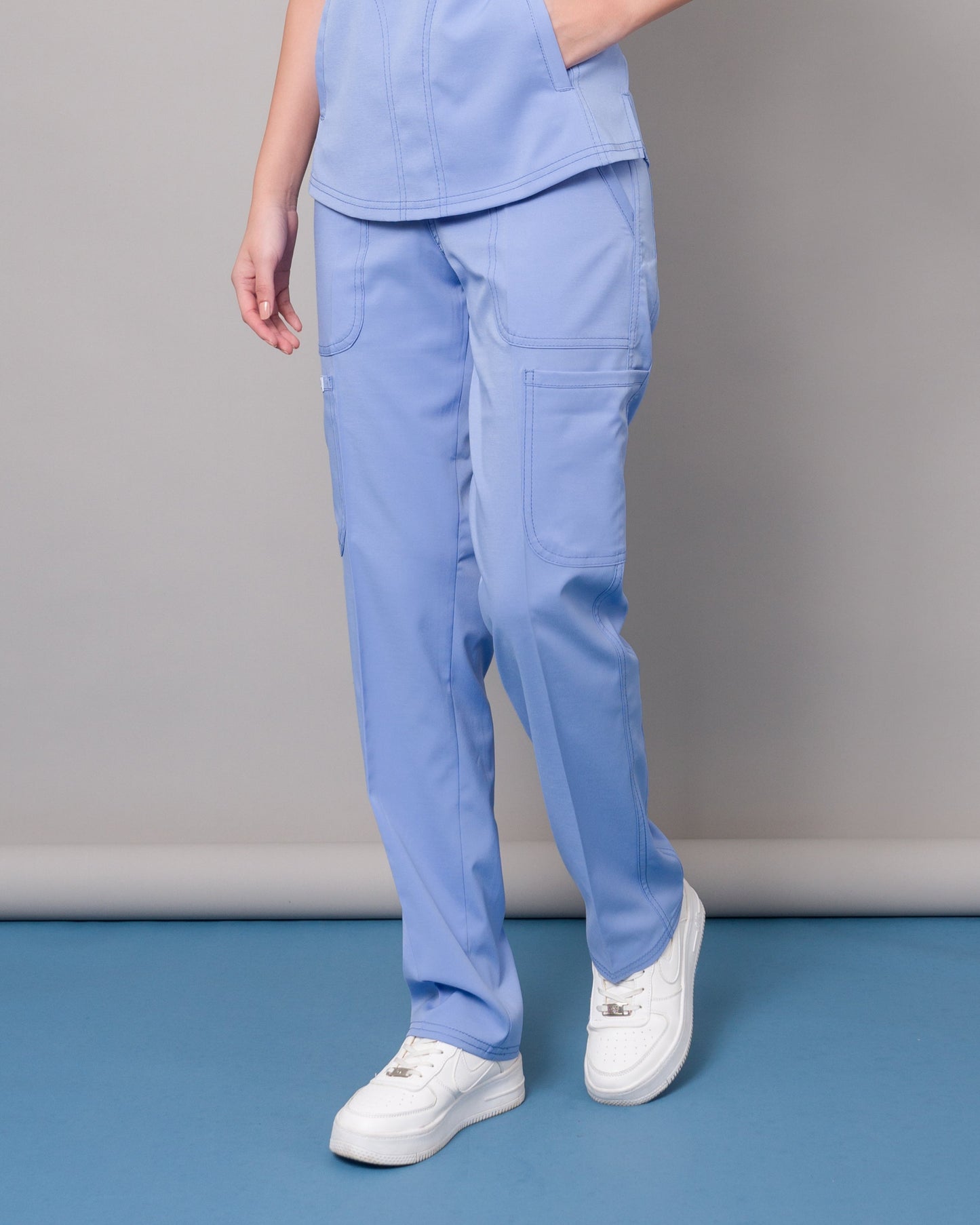 Scrub Allynta SD-02 Celeste Cielo - Pantalón