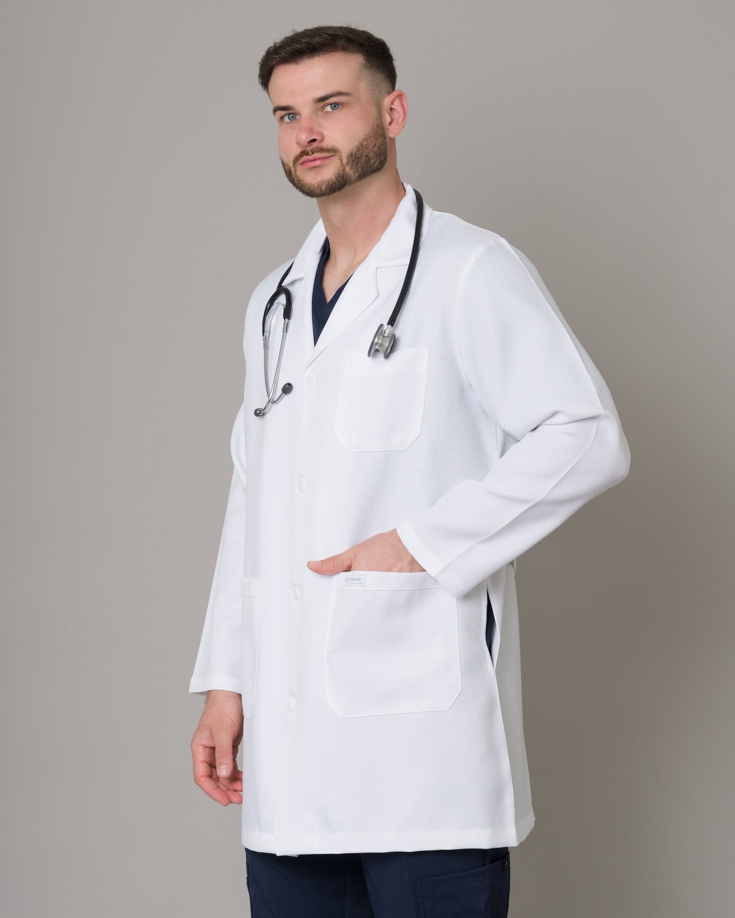 Bata Médica Clásico Americano