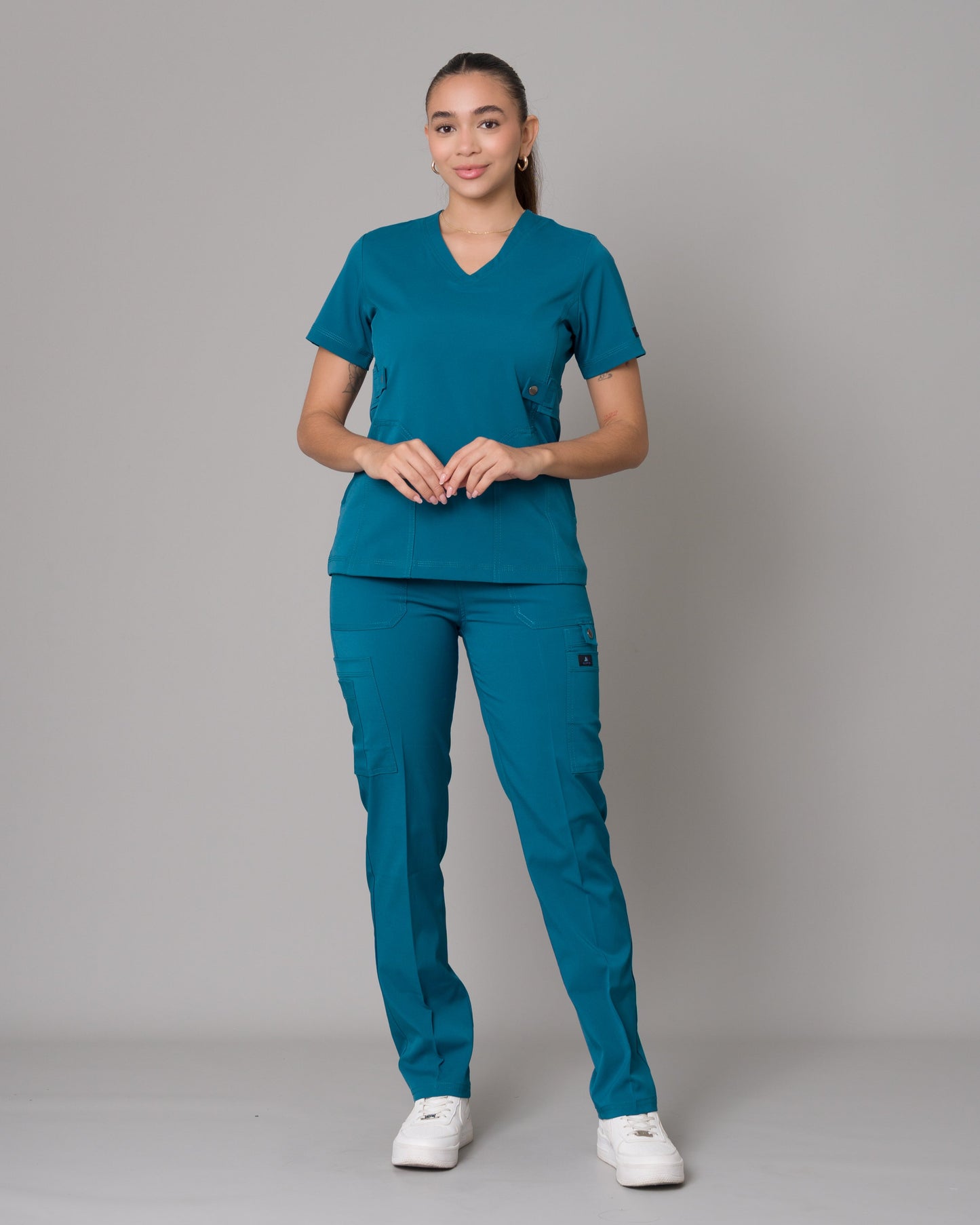 Scrub Allynta SD-04 Azul Caribe - Pantalón