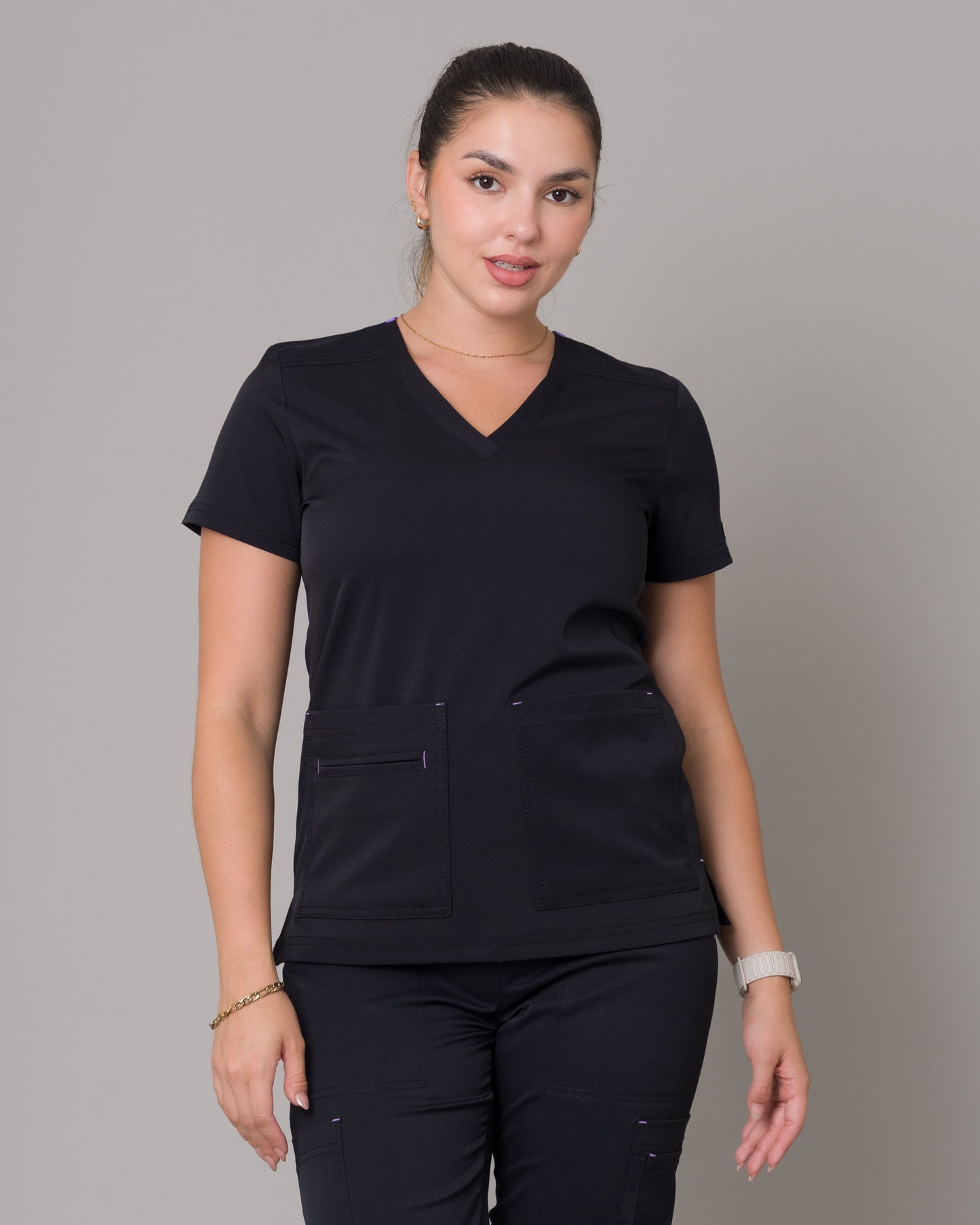 Scrub Allynta SD-05 Negro - Chaqueta