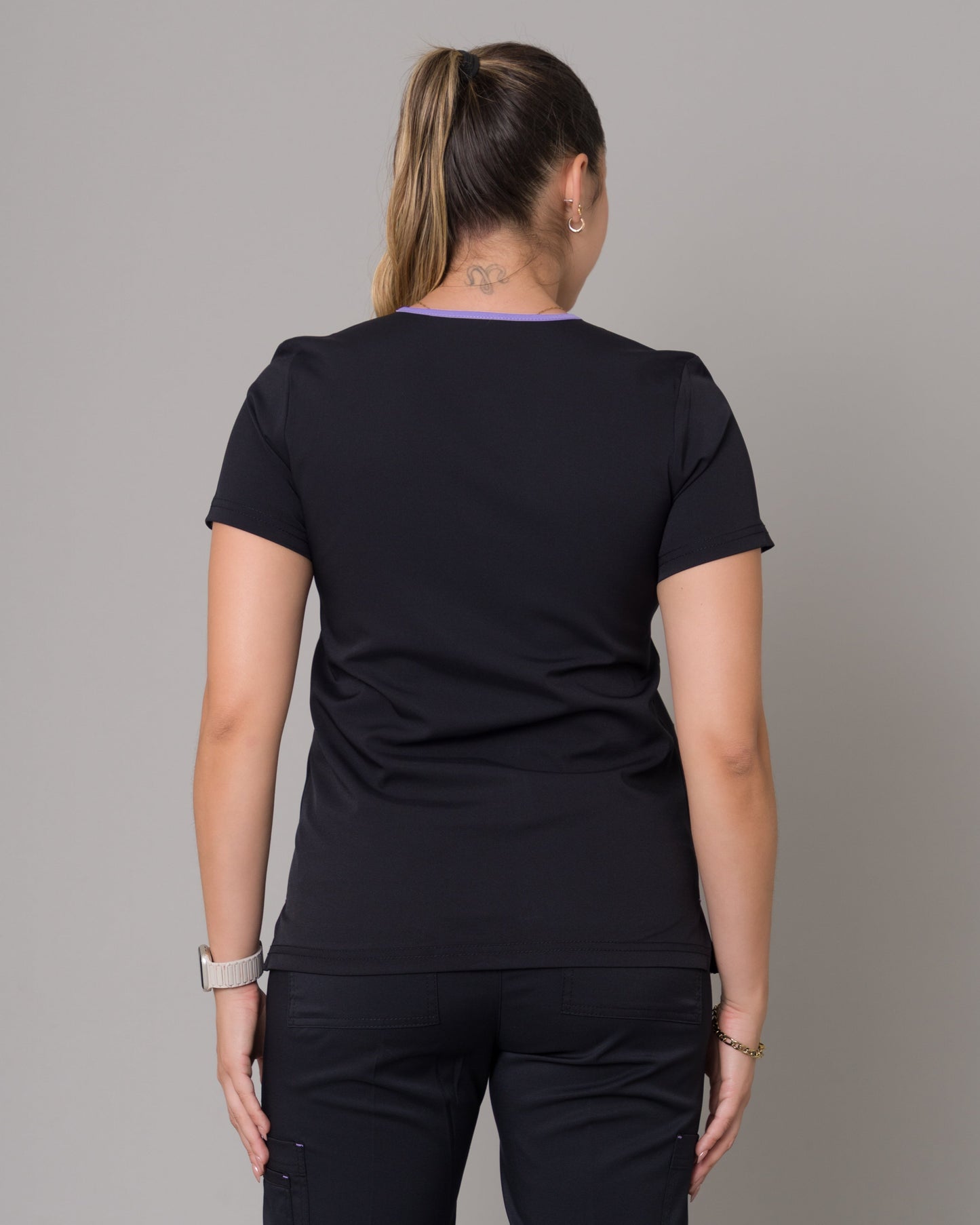 Scrub Allynta SD-05 Negro - Chaqueta