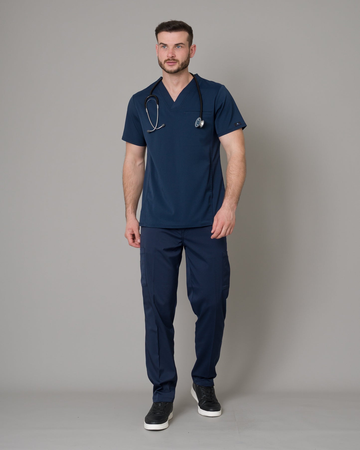 Scrub Allynta SV-02 Azul Marino - Chaqueta