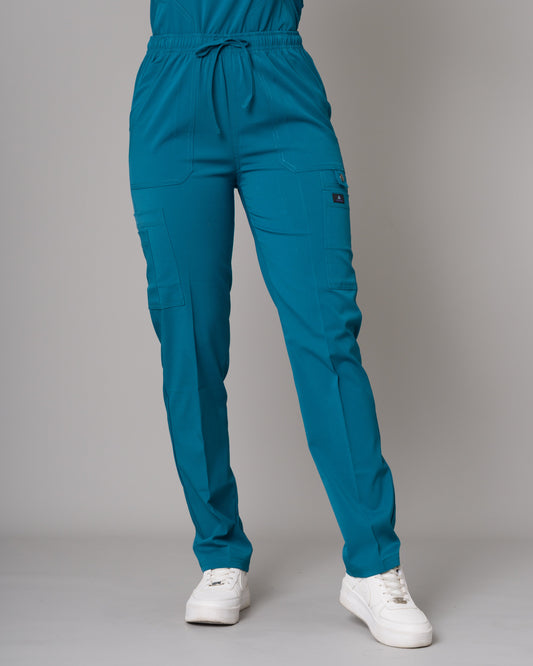 Scrub Allynta SD-04 Azul Caribe - Pantalón