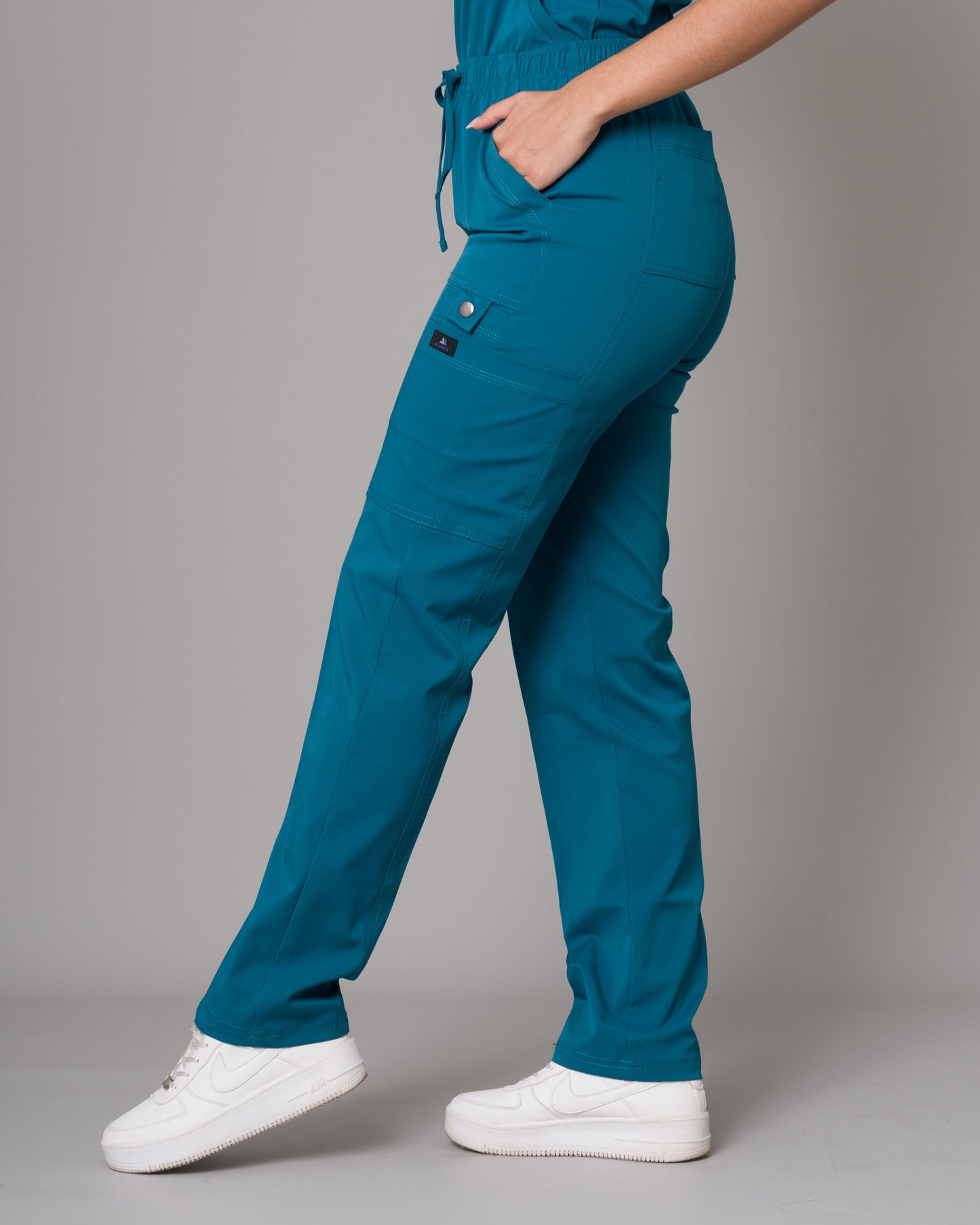 Scrub Allynta SD-04 Azul Caribe - Pantalón