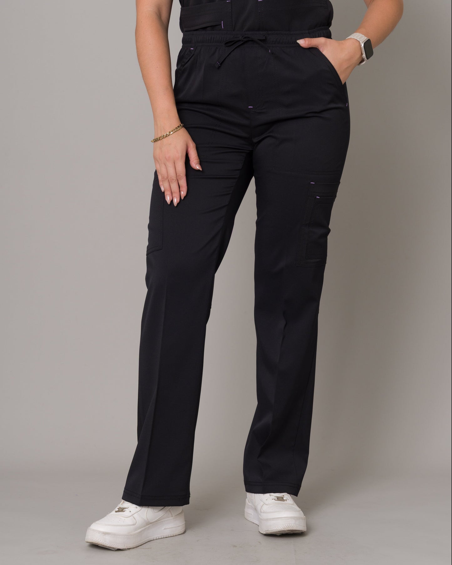 Scrub Allynta SD-05 Negro - Pantalón