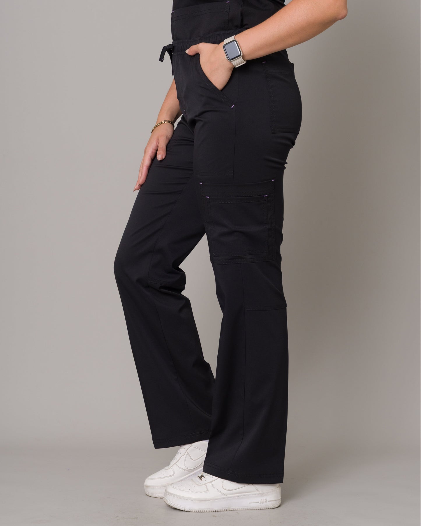 Scrub Allynta SD-05 Negro - Pantalón