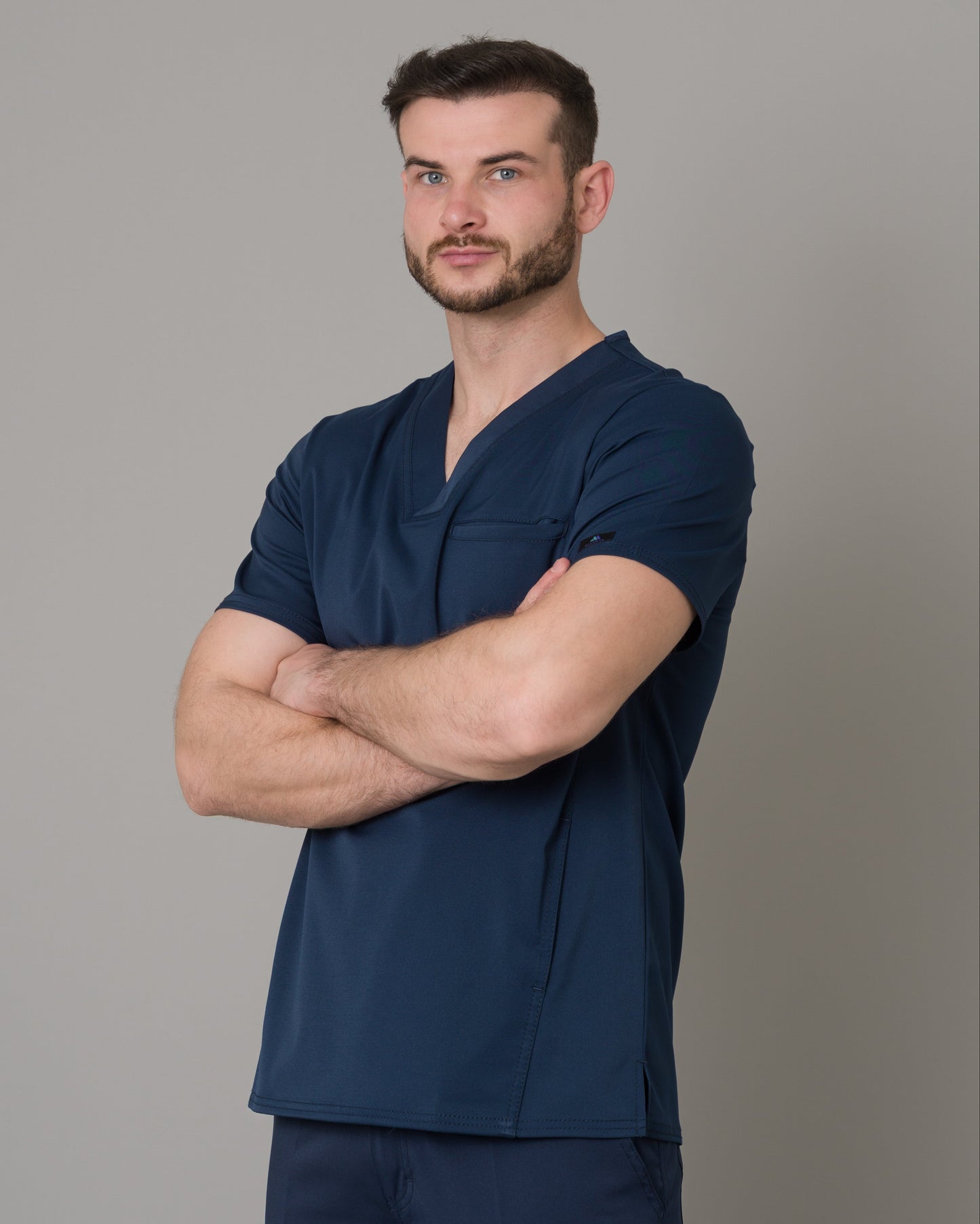 Scrub Allynta SV-02 Azul Marino - Chaqueta