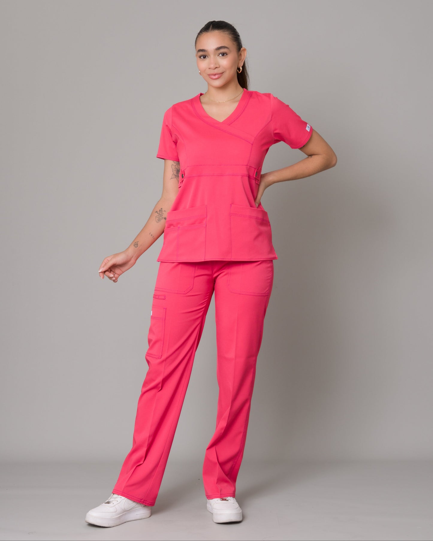Scrub Allynta SD-03 Coral - Pantalón