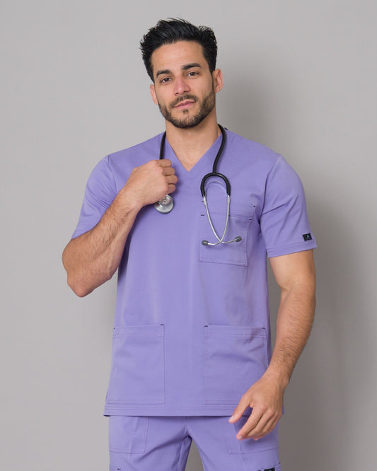 Scrub Allynta SV-03 Lila - Chaqueta