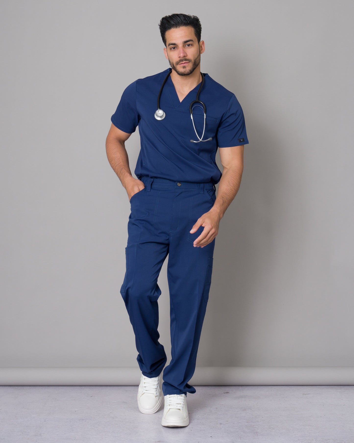 Scrub Allynta SV-02 Azul Navy - Pantalón