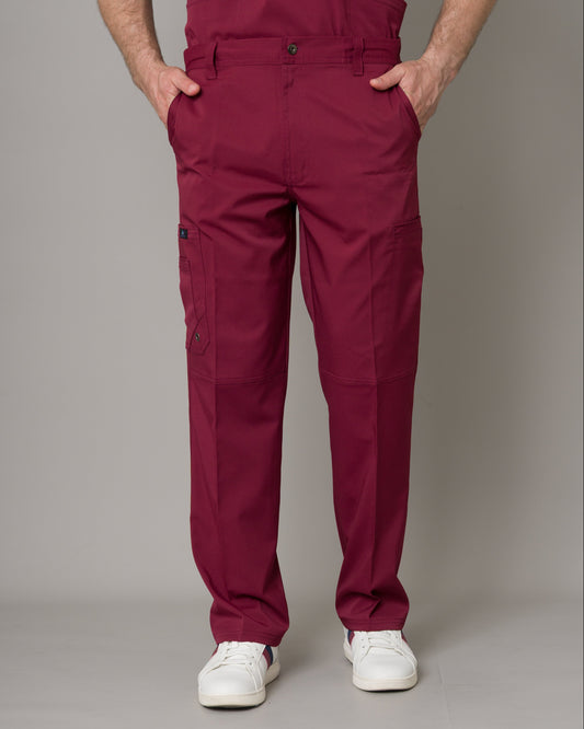 Scrub Allynta SV-01 Guinda - Pantalón