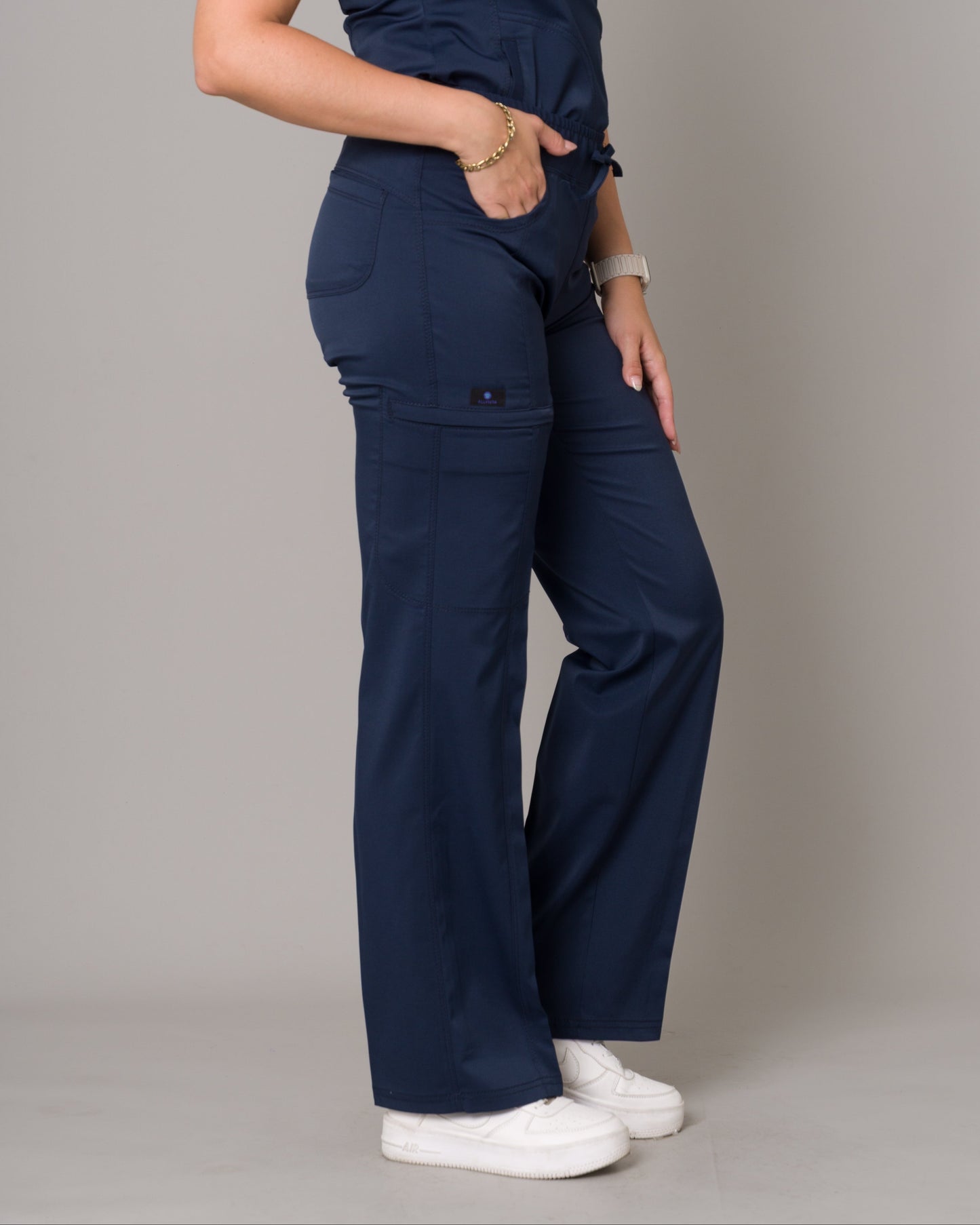 Scrub Allynta SD-02 Azul Marino - Pantalón