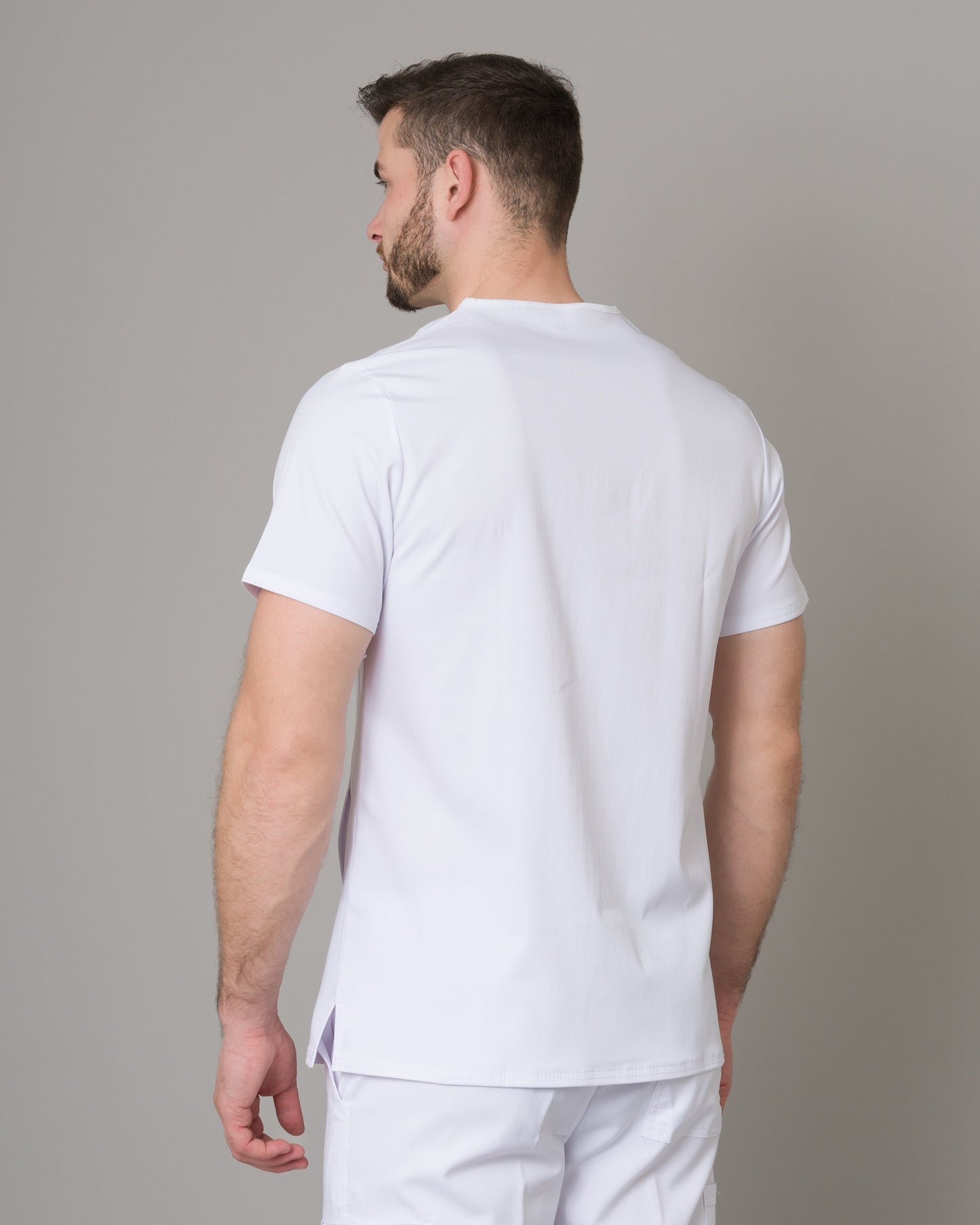 Scrub Allynta SV-02 Blanco - Chaqueta