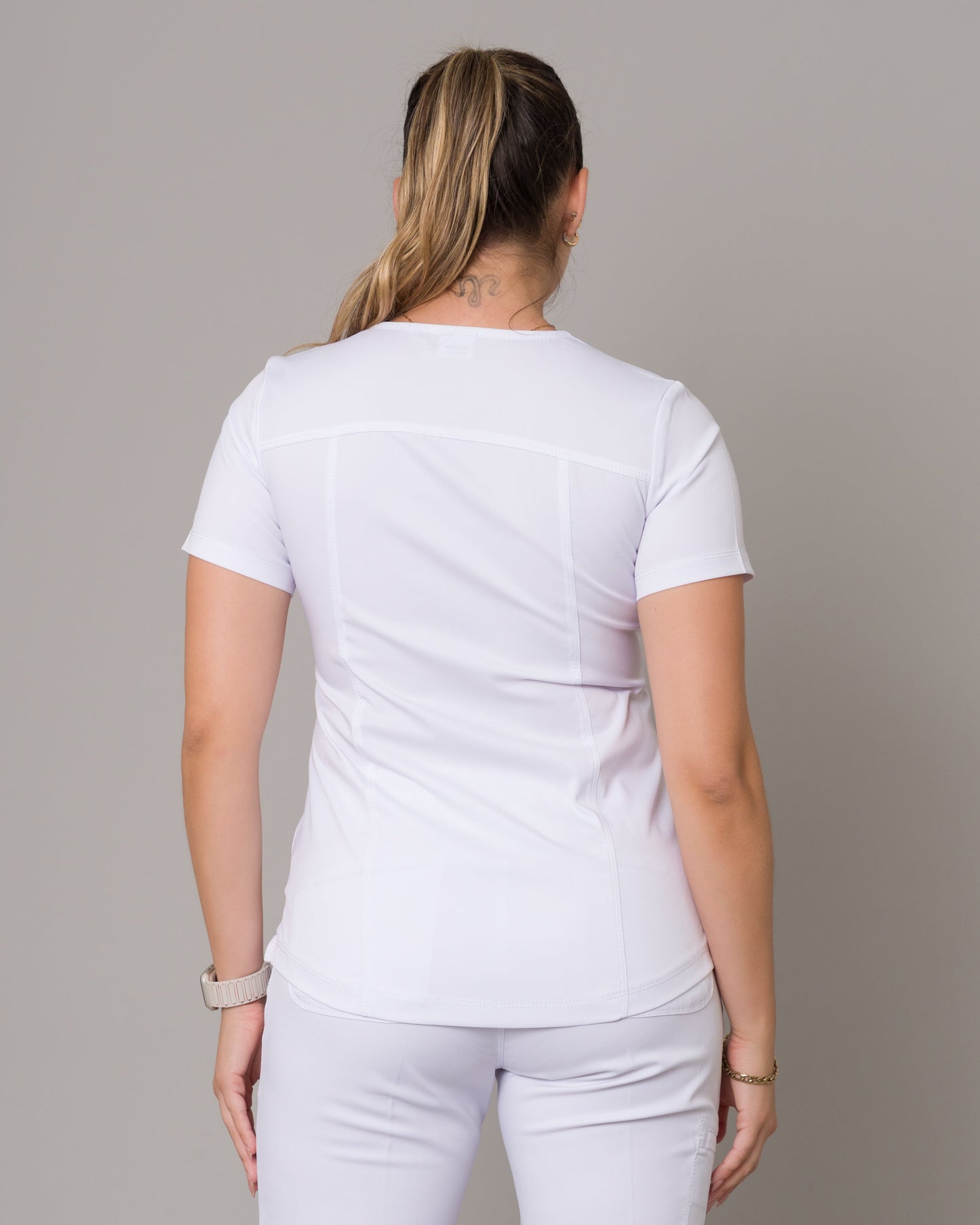 Scrub Allynta SD-02 Blanco - Chaqueta