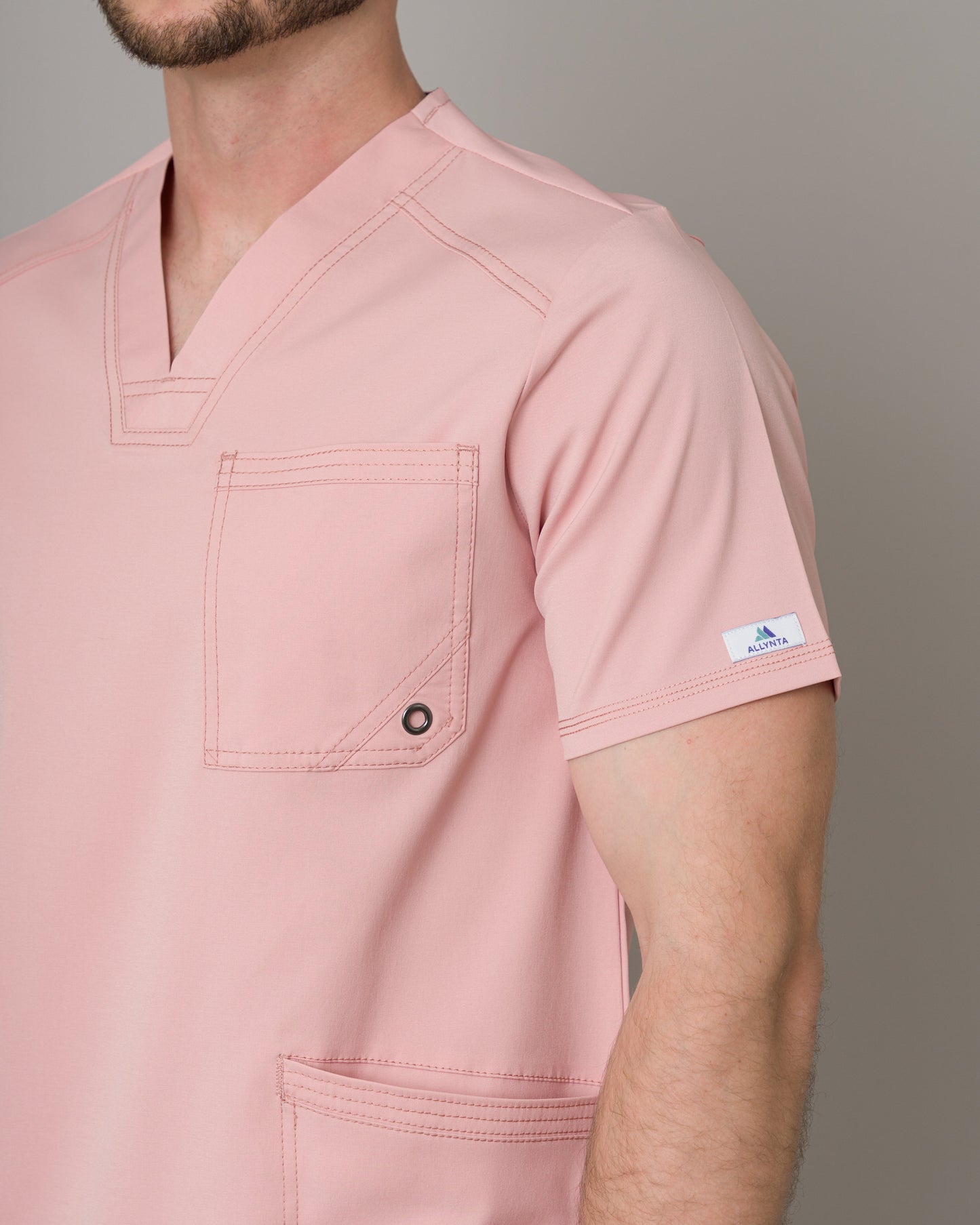Scrub Allynta SV-01 Palo Rosa - Chaqueta