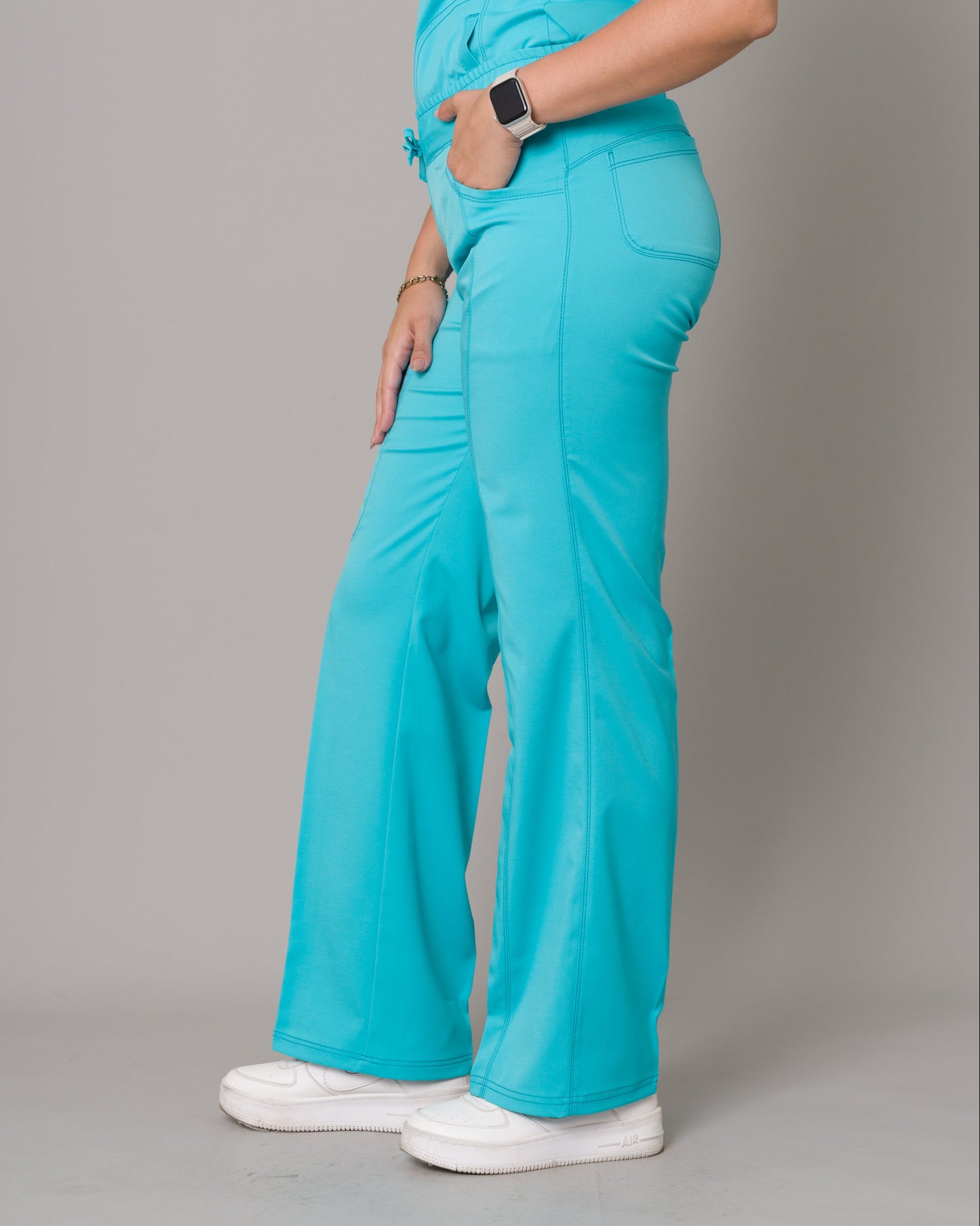 Scrub Allynta SD-02 Turquesa - Pantalón