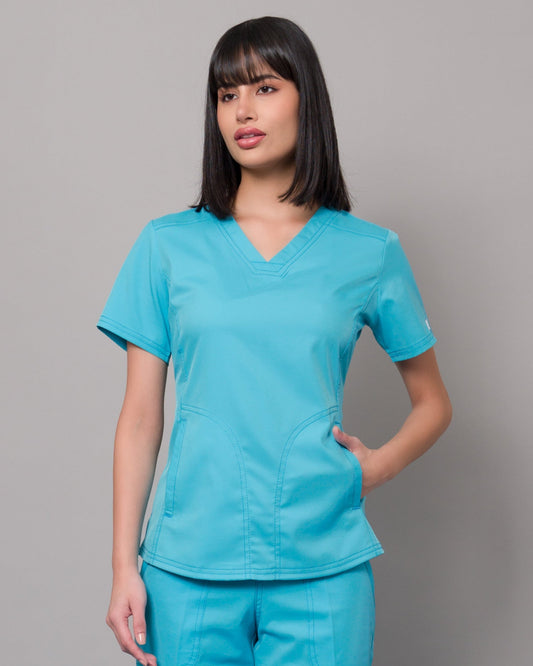 Scrub Allynta SD-02 Turquesa - Chaqueta
