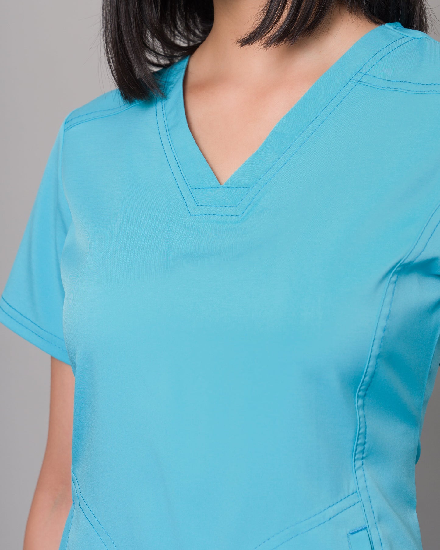 Scrub Allynta SD-02 Turquesa - Chaqueta