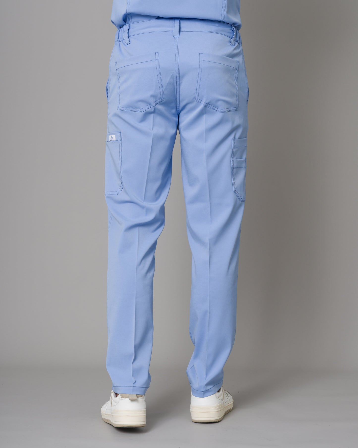 Scrub Allynta Camisero Celeste Cielo - Pantalón
