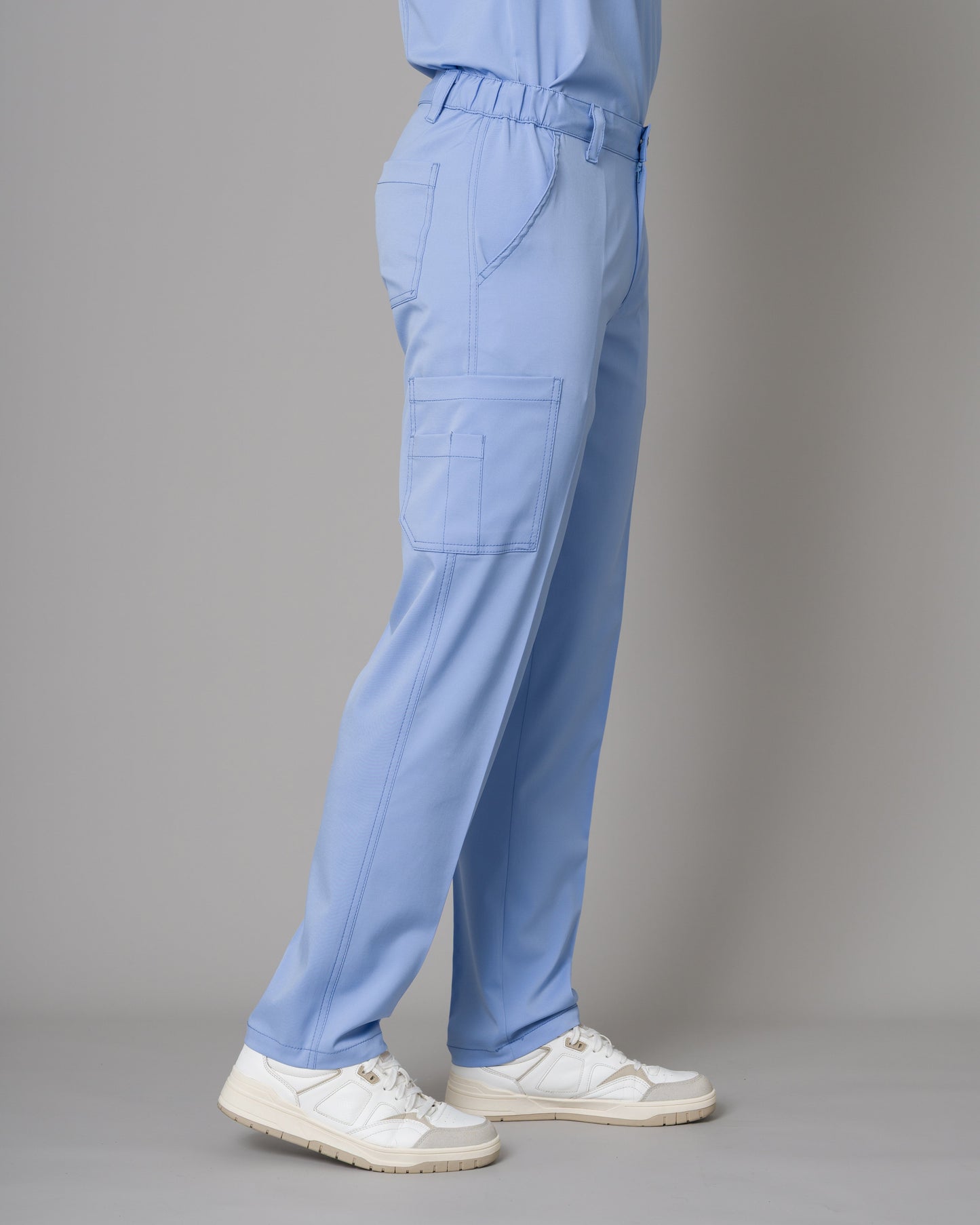 Scrub Allynta Camisero Celeste Cielo - Pantalón