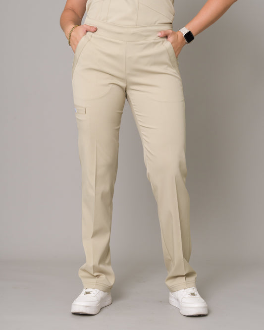 Scrub Allynta SD-01 Beige - Pantalón