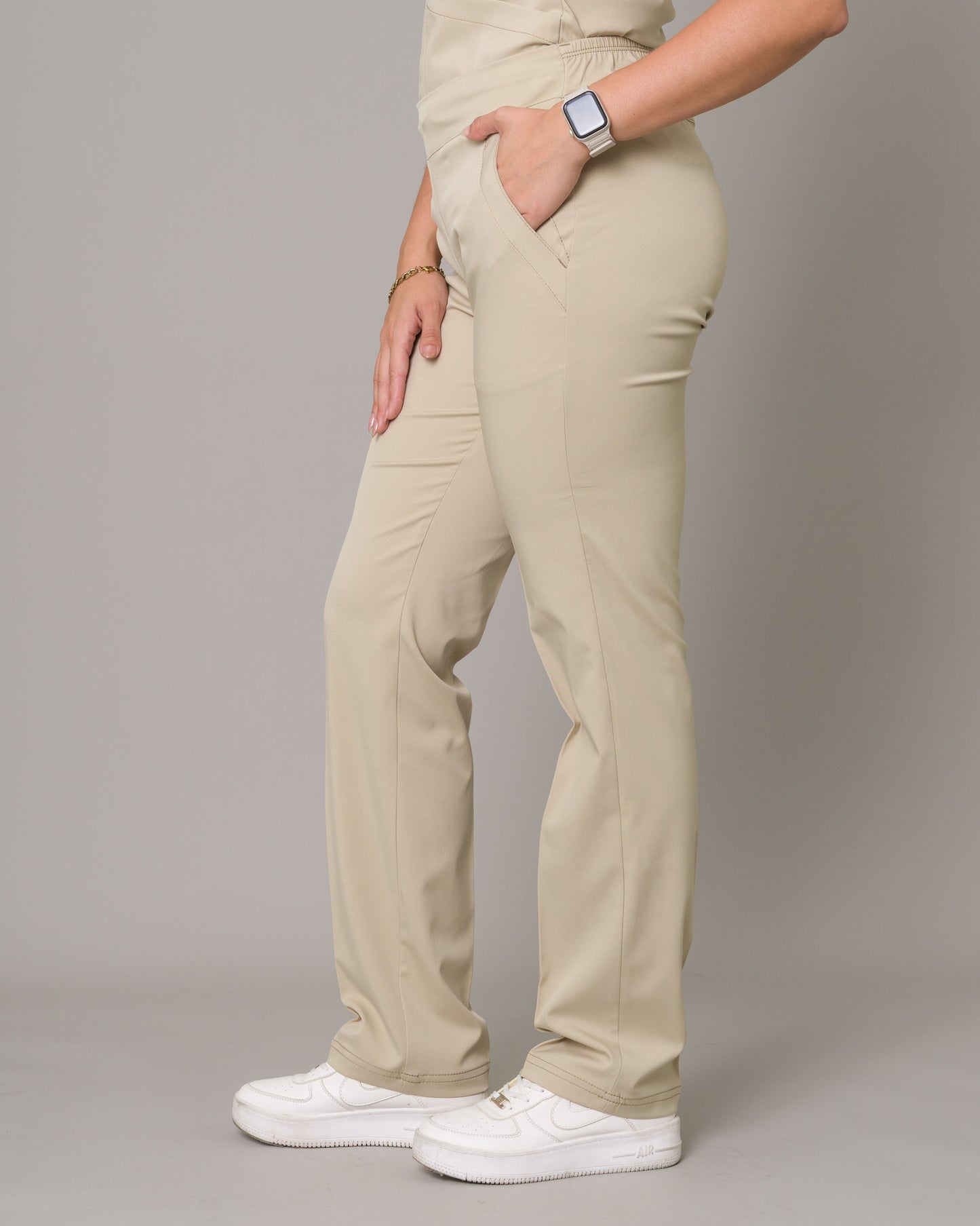 Scrub Allynta SD-01 Beige - Pantalón
