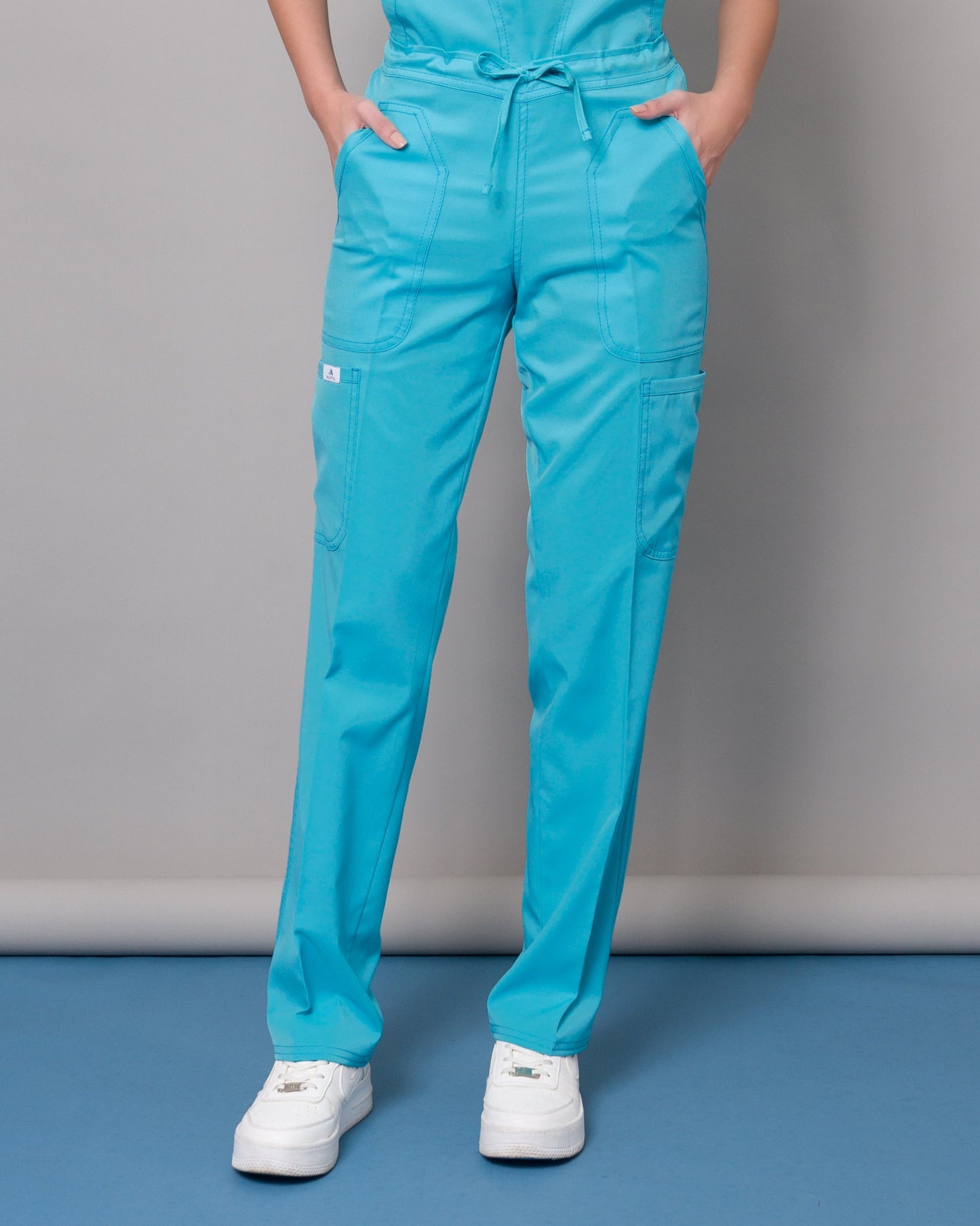 Scrub Allynta SD-02 Turquesa - Pantalón