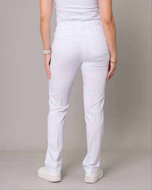 Scrub Allynta SD-01 Blanco - Pantalón