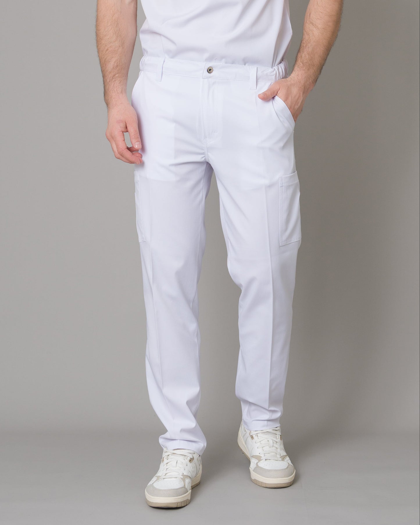 Scrub Allynta Camisero Blanco - Pantalón